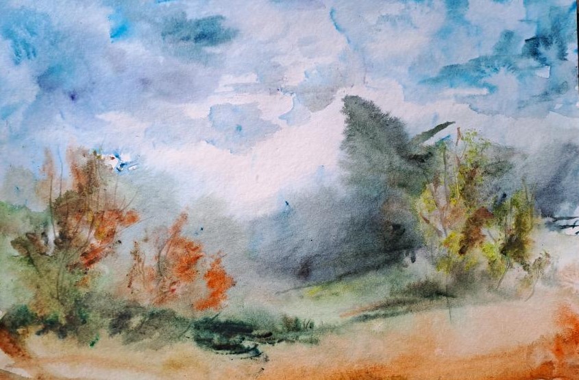 Есен акварел 35на50 45евро post featured image