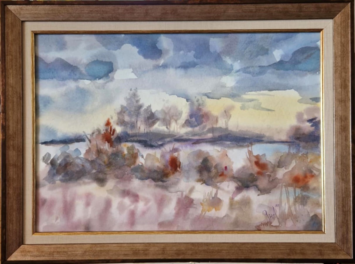 „Огледалото на небето“ акварел 35на50 120 евро post featured image